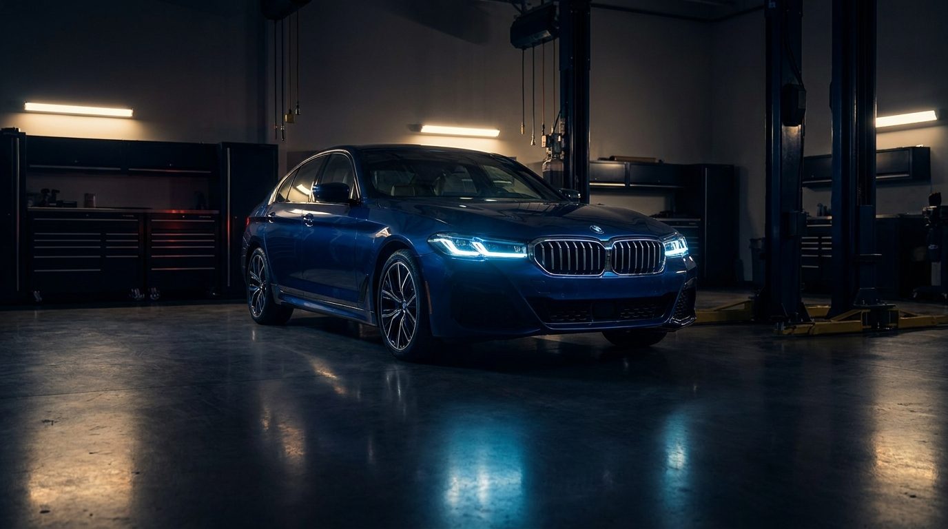 Özdost Otomotiv servis atölyesinde BMW
